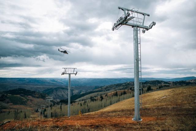 Powder Mountain is installing two new lifts that will open 1,000 acres of new terrain - the largest in North American history. (Photo: Marshall Birnbaum)