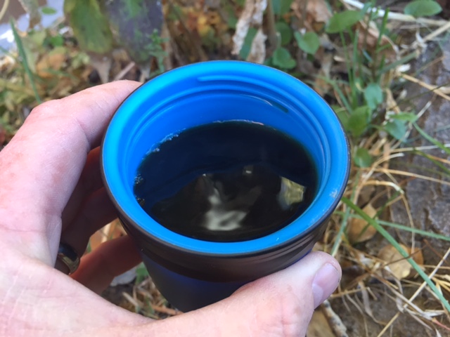 Ahhhh... hot coffee in the backcountry. There is nothing better, and the Avex 3Sixty makes it happen. (Photo: Jared Hargrave - UtahOutside.com)