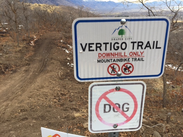 Vertigo, a downhill flow trail, is the newest addition to Draper's Corner Canyon mountain biking trail system. (Photo: Jared Hargrave - UtahOutside.com)