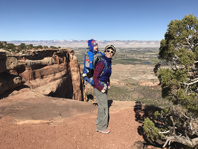 Kids Hiking Colorado National Monument