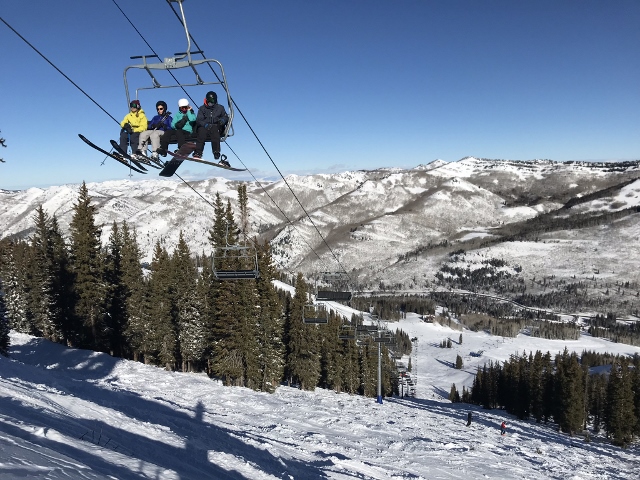 Utah ski conditions Solitude 