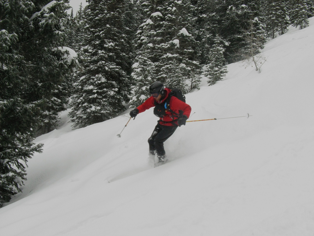 Video: Wasatch backcountry skiing 2010 season