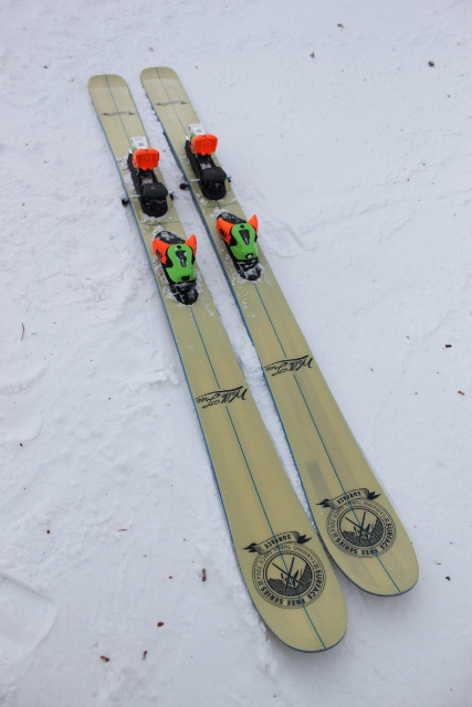 Surface Walk Free ski test at 2012 Outdoor Retailer All Mountain Demo